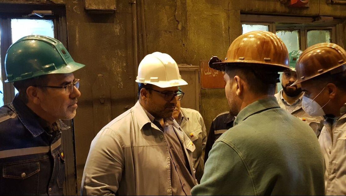 گزارش تصویری بازدید از اتاق‌های کنترل بیلت، کوره ۶ و سرباره شرکت فولاد خوزستان