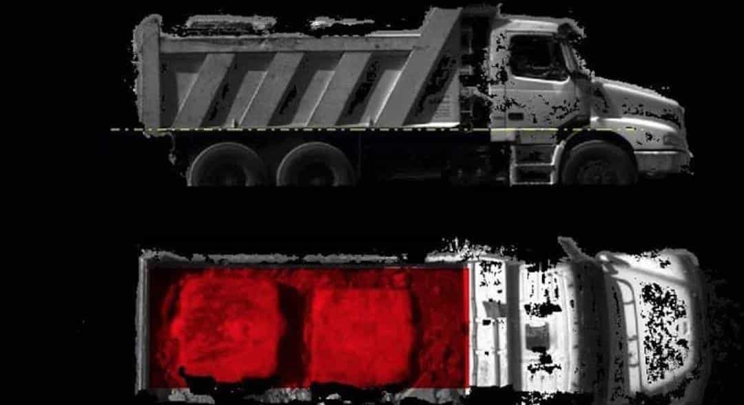 اندازه گیری حجم بار کامیون‌های معدنی از طریق سیستم پردازش تصویر