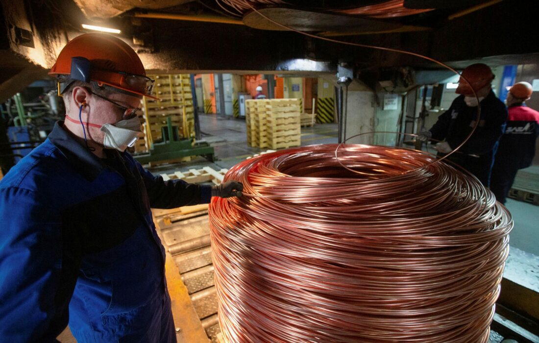 قیمت فلز سرخ در انتظار ذخیره‌سازی مس در انبارهای چین