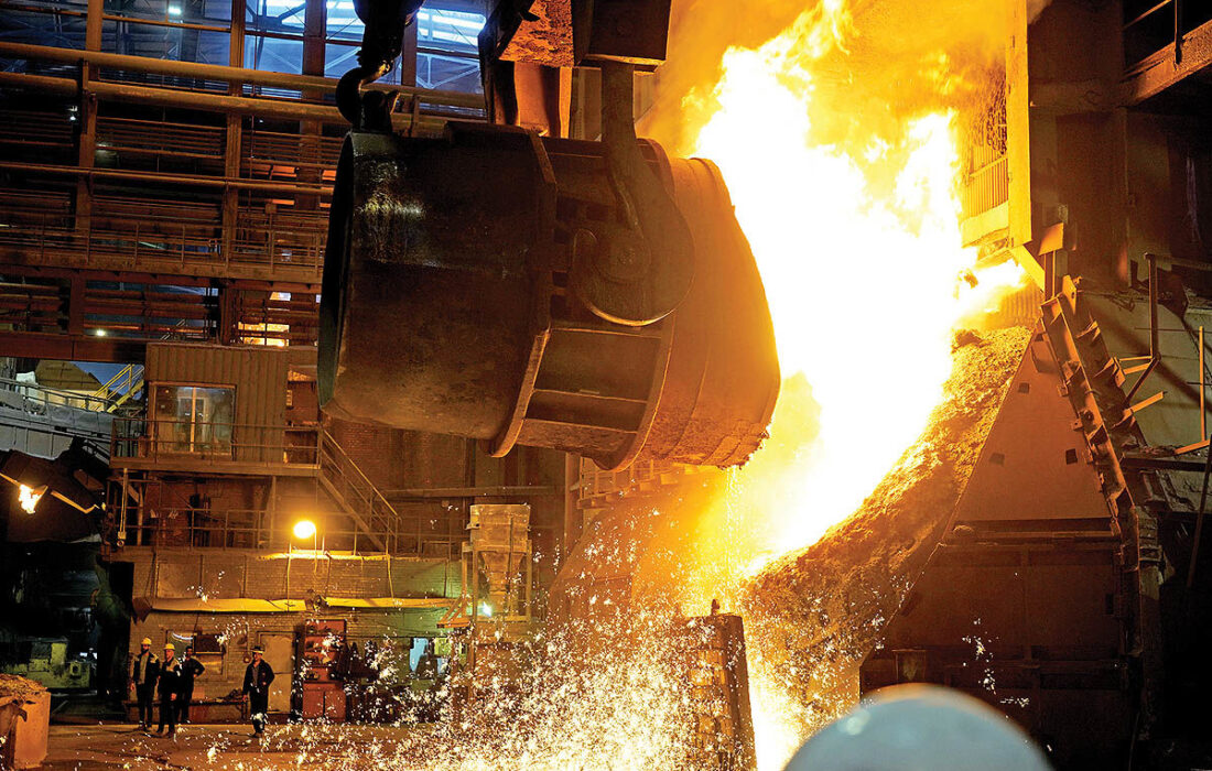 افزایش چشمگیر تولید چدن مذاب در شرکت ذوب‌ آهن اصفهان