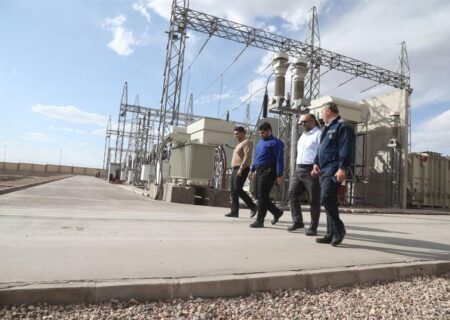 بهره‌برداری از پروژه نیروگاه ۲۵ مگاواتی شرکت سنگ آهن مرکزی ایران