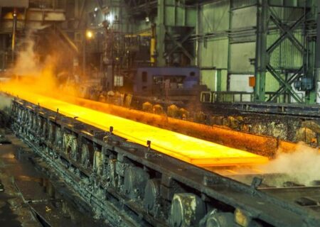 ثبت رکورد تولید تن کلاف گرم در فولاد مبارکه