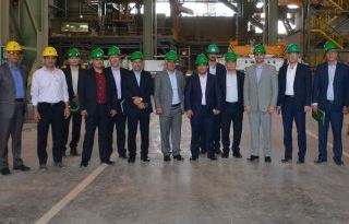 بهره‌برداری از پروژه فولادی یزد یک با حمایت بانک توسعه صادرات ایران