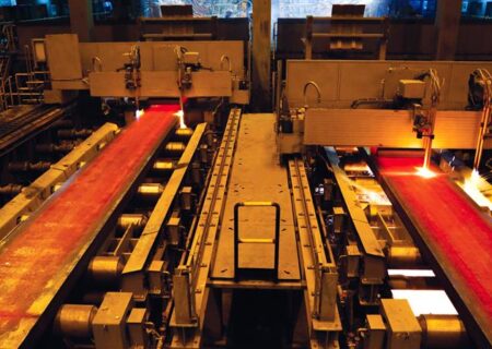 تولید با بیش از ۱۰۰ درصد توان اسمی در ماشین‌های ریخته‌گری فولاد مباركه