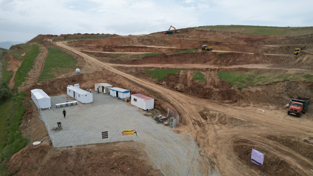 بررسی آخرین وضعیت پیشرفت پروژه احداث کارخانه استحصال طلای سقز