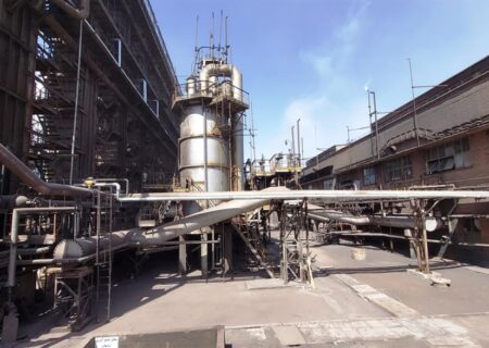 اجرای طرح سیکل آب آمونیاکی و قطران در سردکننده‌های اولیه گاز کک ذوب آهن