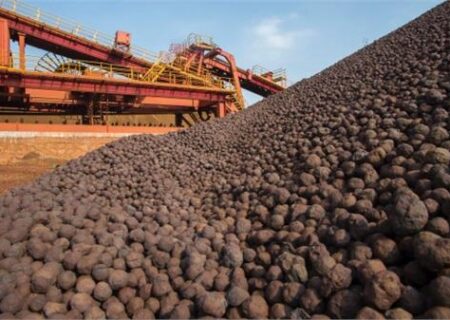 تولید گندله سنگ‌آهن شرکت‌های بزرگ ۱۰ درصد افزایش یافت