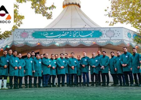 کارکنان سیمیدکو خادم افتخاری حرم مطهر رضوی شدند