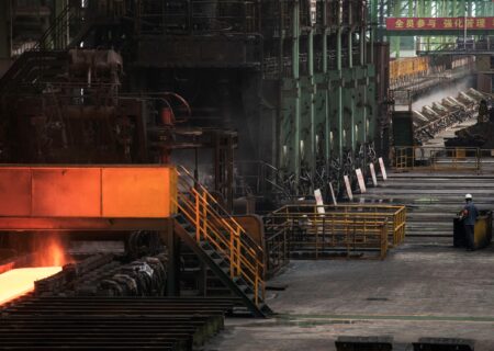 افزایش مقدار تولید فولاد خام چین در ماه ژوئن ۲۰۲۳