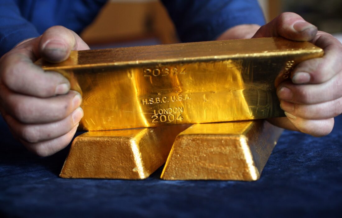 افت بیش از یک درصدی قیمت طلای جهانی