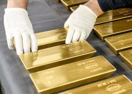 واردات بیش از چهار تن شمش طلا به کشور