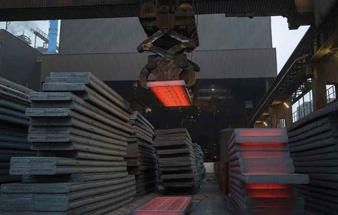 رشد ۷٫۵ درصدی تولید تختال در شرکت فولاد هرمزگان