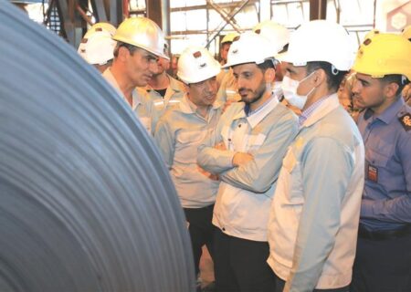 تولید گرید جدید ورق فولادی CK45 در مجتمع فولاد سبا