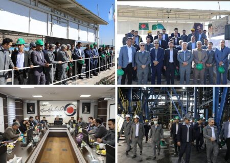 بازدید شهردار و اعضای شورای شهر سیرجان از شرکت سنگ آهن گهرزمین