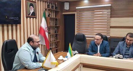 نشست معاون بانک پارسیان با مدیرعامل شرکت فولاد خوزستان