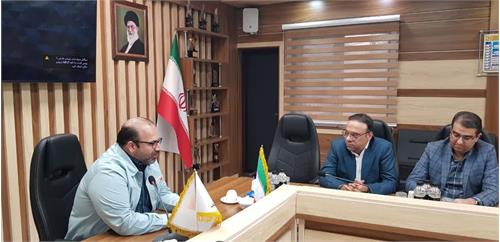 نشست معاون بانک پارسیان با مدیرعامل شرکت فولاد خوزستان