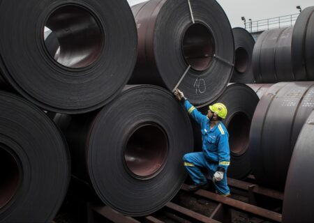 رشد تولید صنعت فولاد چین در ماه نوامبر ۲۰۲۳