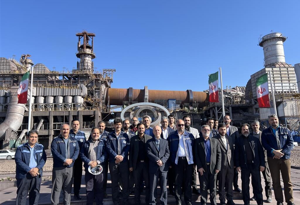 بازدید معاون وزیر صمت از پروژه‌های توسعه‌ای شرکت سنگ آهن مرکزی ایران