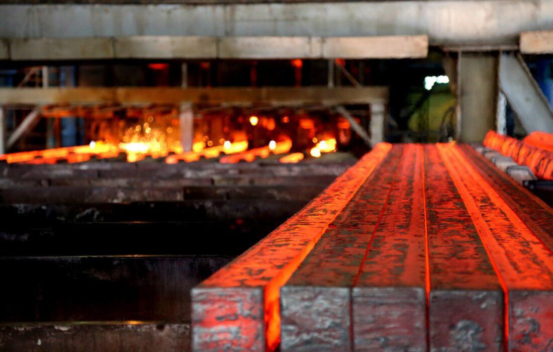 تولید فولاد میانی و آهن اسفنجی افزایش پیدا کرد