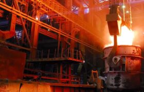 کاهش ۷۷ میلیون تنی تولید فولاد خام در سال ۲۰۲۲