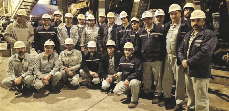 تولید تختال فولاد زنگ‌نزن آستنیتی گرید ۳۱۶ برای اولین بار در كشور