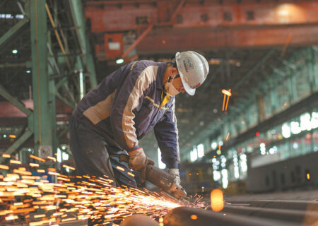 هدف‌گذاری رشد پنج درصدی بازار آهن و فولاد چین
