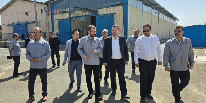 بازدید مدیرعامل شرکت آسکوتک از کارخانه گسترش کاتالیست ایرانیان