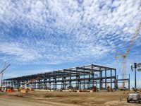 Karen E. Segrave | KES Photo

Hybar Steel, currently under construction in Osceola, sits on a 1,300-acres site and will be  the first environmentally sustainable steel making facilities in the country.