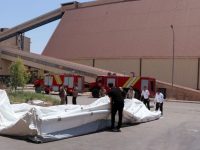 خرید تجهیزات بیمارستان صحرایی توسط شرکت آلومینای ایران