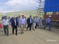 بازدید از پروژه احداث کارخانه استحصال طلای سقز و آماده‌سازی معدن طلای قلقله