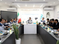 جلسه ارزیابی صنایع و معادن در شرکت فولاد سنگان برگزار شد
