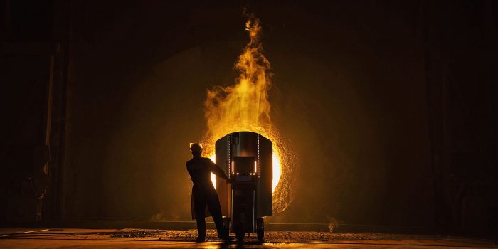 CHANGZHOU, CHINA - MAY 12:  A worker takes samples for quality of molten iron outside a furnace at the Zhong Tian (Zenith) Steel Group Corporation on May 12, 2016 in Changzhou, Jiangsu. Zhong Tian (Zenith) Steel Group Corporation is a privately-owned manufacturer that employs over 13,000 workers at its facility in China's eastern Jiangsu province. Since 2001, the company says it has adopted new technology to streamline the production of premium quality steel and to reduce environmental impact. The majority of its steel output is for the Chinese market with 20% earmarked for export, mostly to Asia. The company says it is profitable, but admits business has dropped marginally from past years. China is the world's largest steel producer, accounting for over 50% of global supply. China's government has vowed to cut production capacity at state-owned enterprises by up to 150 million tonnes over five years to ease concerns of an oversupply on global markets. However, its efforts appear to be overshadowed by a recent increase in steel prices that has revived production at some Chinese facilities that had been closed down.  (Photo by Kevin Frayer/Getty Images)
