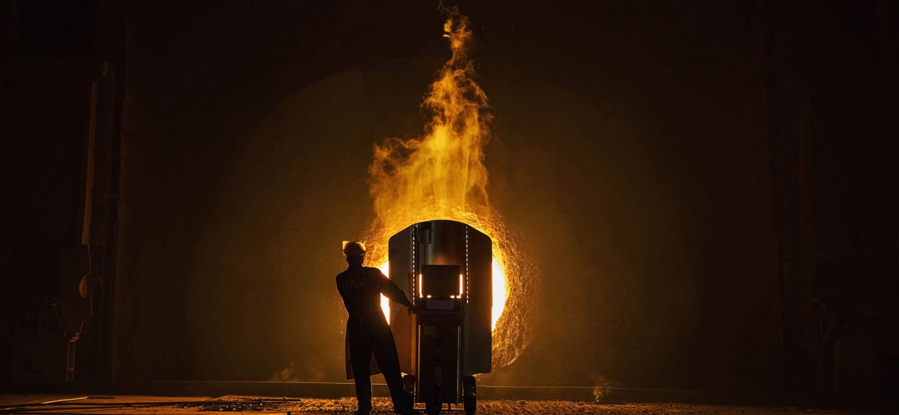 CHANGZHOU, CHINA - MAY 12:  A worker takes samples for quality of molten iron outside a furnace at the Zhong Tian (Zenith) Steel Group Corporation on May 12, 2016 in Changzhou, Jiangsu. Zhong Tian (Zenith) Steel Group Corporation is a privately-owned manufacturer that employs over 13,000 workers at its facility in China's eastern Jiangsu province. Since 2001, the company says it has adopted new technology to streamline the production of premium quality steel and to reduce environmental impact. The majority of its steel output is for the Chinese market with 20% earmarked for export, mostly to Asia. The company says it is profitable, but admits business has dropped marginally from past years. China is the world's largest steel producer, accounting for over 50% of global supply. China's government has vowed to cut production capacity at state-owned enterprises by up to 150 million tonnes over five years to ease concerns of an oversupply on global markets. However, its efforts appear to be overshadowed by a recent increase in steel prices that has revived production at some Chinese facilities that had been closed down.  (Photo by Kevin Frayer/Getty Images)