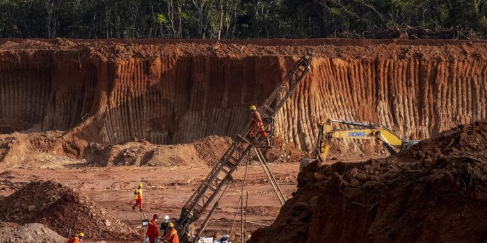 A Chinese-owned cobalt and copper mine in Kisanfu, Congo, April 27, 2021. The quest for Congo’s cobalt, which is vital for electric vehicles and the worldwide push against climate change, is caught in an international cycle of exploitation, greed and gamesmanship.  (Ashley Gilbertson/The New York Times)